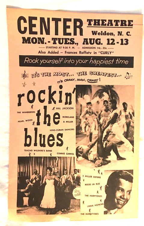 Broadside -- Rockin' The Blues Also Added -- Frances Rafferty in "Curly